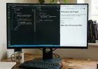 PHP and HTML working together to create a dynamic web page.